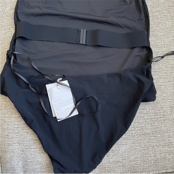 Zimmermann Halter One Piece Swimsuit in Noir - Picture 8 of 16